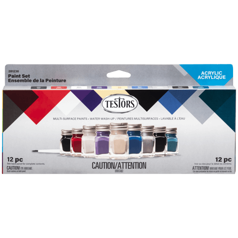 Testors Acrylic Paint Set