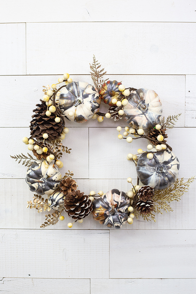 Pumpkin Wreath