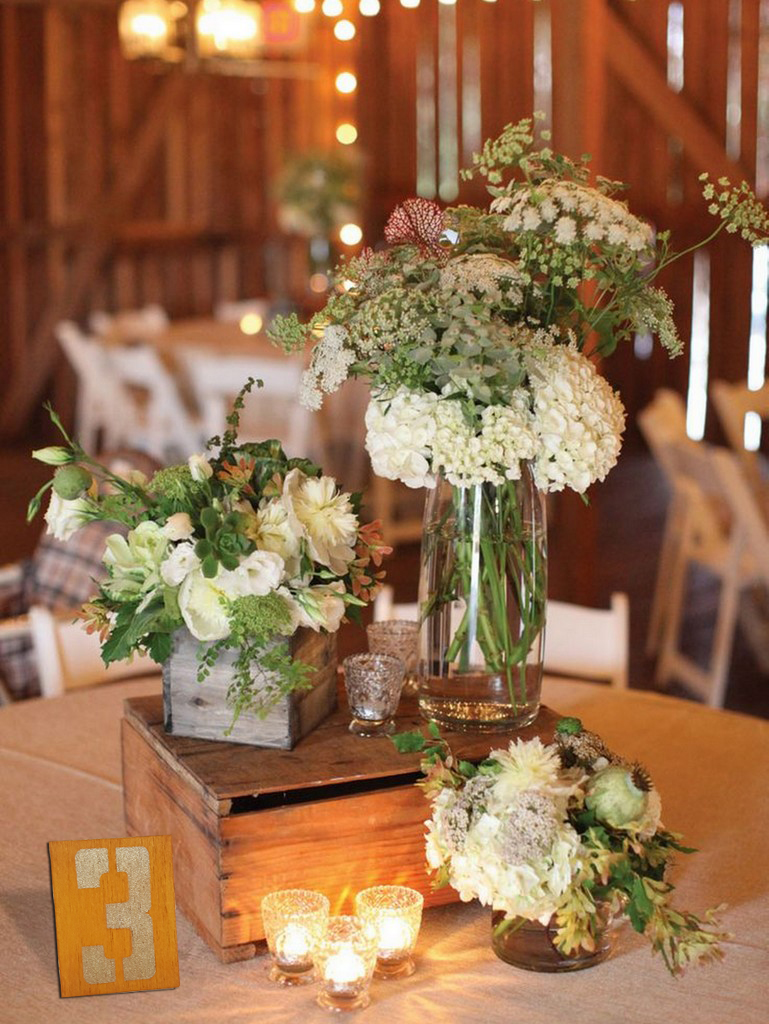 wedding table numbers